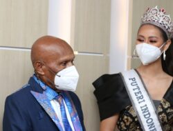 Kampanye Program Vaksinasi Nasional, Puteri Indonesia 2020 Melakukan Kunjungan Ke Kota Jayapura
