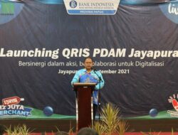 Launching QRIS, Ini Terobosan Berikut Dirut PDAM Jayapura Entis Sutisna