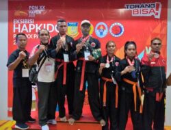 Ekshibisi Hapkido PON XX Papua, Atlet Maluku Raih 1 Perak dan 4 Perunggu