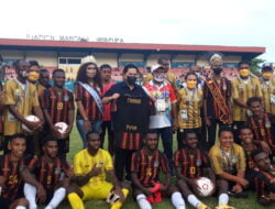Unggul 4:0 Atas NTT, Tim Sepak Bola Putra Papua Memastikan Diri Juara Grub A