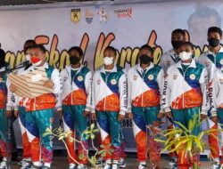 Jelang Pertandingan Cabor Karate, Tim Tuan Rumah Papua Lakukan Ikrar Tekat Karate