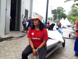 Angin Disertai Gelombang Kencang Cabor Layar Dihentikan