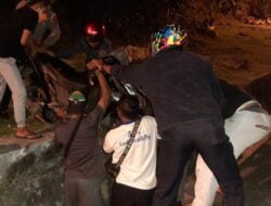 Laka Tunggal Turunan Kodam Lama, Dua Meninggal Dunia
