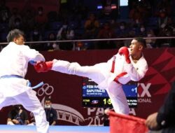 Atlet Karate Claudio Nenobesi Sumbang Emas Untuk Papua di Kelas Kumite