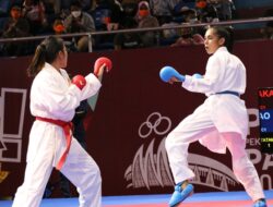 Nona Hitam Manis Sharon Ririhena Persembahkan Emas Untuk Karate Jawa Barat 