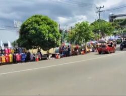 Ratusan Pedagang Mengais Rezeki Lewat Momentum Pembukaan Peparnas XVI