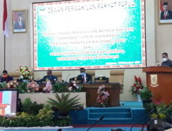 DPR Papua Gelar Rapat Paripurna non-APBD, Penjelasan Laporan Bapemperda Terhadap Materi Raperdasi