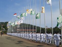 Naikan Bendera Kontingen Peparnas XVI, Papua Siap Gelar Even Olahraga Nasional