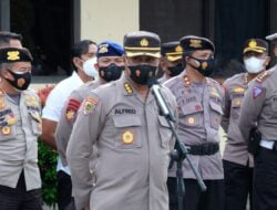 Dalam Rangka Pengamanan Situasi Kamtibnas Polda Papua Gelar Apel Siaga