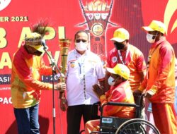 Terima Api Peparnas XVI Papua, Wali Kota Mengaku Bangga