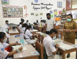 PTM SMPN1 Jayapura, Walau Sudah Vaksin Sekolah Tetap Minta Persetujuan Ortu