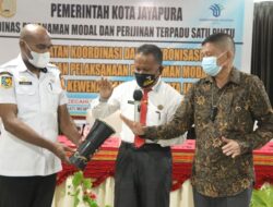 Pemkot Jayapura Melakukan Koordinasi dan Sinkronisasi Pembinaan Pelaksanaan Penanaman Modal