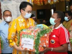 Aksi Sosial Panitia Natal Nasional, Wamendag Berbagi Kasih Dengan Panti Asuhan di Kota Jayapura