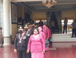 Kapolda Papua Lepas 129 Anggota Termaksud ASN Purna Tugas