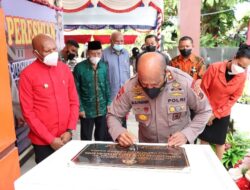 Resmikan Rujab Kapolresta Kapolda Papua Ingatkan Jangan Tutup Pintu Pelayanan Kepada Masyarakat