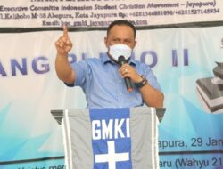 Buka Sidang Pleno 2,  Jhon Betaubun Tegaskan Jangan Jadikan GMKI  Sebagai Organisasi Transit