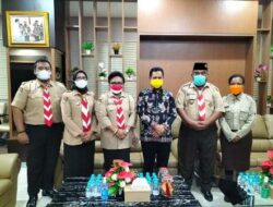 Bahas Kegiatan Nasional Tahun 2022, Kwarda Gerakan Pramuka Audiensi Dengan Sekda Papua
