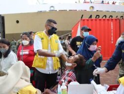 50 Penumpang KM. Labobar Dinyatakan Reaktif Covid Usai Rapid Antigen