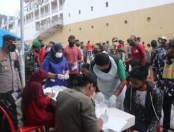 59 Penumpang Kapal Gunung Dempo Dinyatakan Reaktif Covid Usai Rapit Antigen