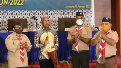 Gerakan Pramuka Kwarcab Kota Jayapura Harus Kerja Nyata, Inovatif dan Kreatif