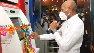 Mudahkan Pelayanan Bagi Masyarakat, Pemkot Jayapura Tempatkan Mesin ADM di Saga Mall Abepura