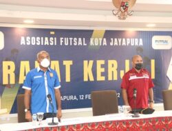 Bahas Program Kerja, Asosiasi Futsal Kota Jayapura Gelar Rapat Kerja I