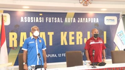Bahas Program Kerja, Asosiasi Futsal Kota Jayapura Gelar Rapat Kerja I