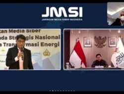 Jadi Pembicara di HUT JMSI ke-2, Erick Thohir Ingatkan Indonesia Harus Jadi Produsen Bukan Konsumen Energi Hijau