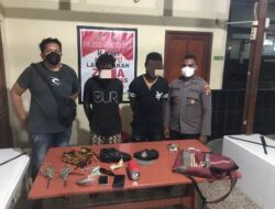 Polisi Bekuk Dua Pria Pemilik Ganja di Holtekamp