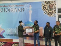 Peringati Hut ke 27 BISMA Bagi Sembako di Pondok Pesantren Al Khoiriyah Tahfidz Al Quran