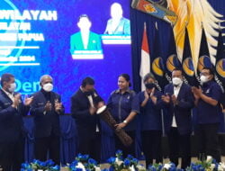 Tutup Rakerwil, Ketua DPW NasDem Papua Optimis Kembali Menang di 2024