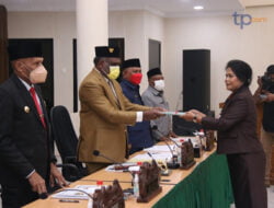 Inilah Rekomendasi Panja Dewan terhadap LKPJ Wali Kota Jayapura TA 2021
