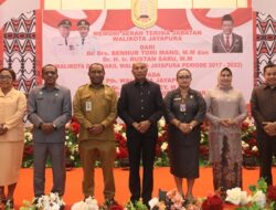 Frans Pekey Ditunjuk Jadi Plh Wali Kota Jayapura