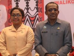 Plh Wali Kota Frans Pekey Akan Lanjutkan Capaian Pembangunan