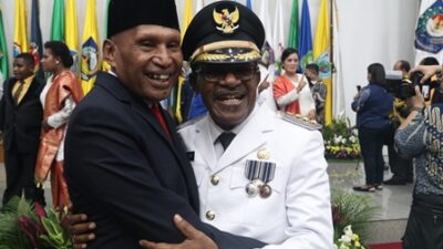 Dilantik Mendagri, Frans Pekey Mohon Dukungan Seluruh Komponen Masyarakat