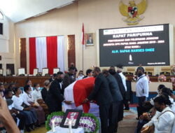 DPR Papua Gelar Paripurna Pelepasan Jenazah Tokoh Pepera Ramses Ohee