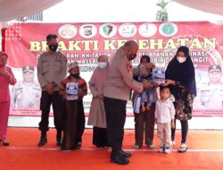 Jelang HUT Bhayangkara ke 76, Polda Papua Gelar Bhakti Kesehatan
