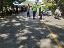 Laka Maut di Skyline, Pengendara Sepeda Motor Meninggal Dunia