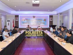 Jalin Silaturahmi dan Kemitraan, Kapolresta Diskusi Bersama Rekanan Media