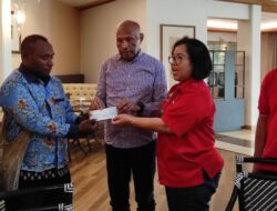 BTM Saksikan Serah Terima Dana Rp12 Milyar Kepada Koperasi Pengelola Rumah Korban Banjir Sentani