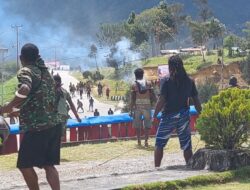 Pertikaian Dua Kelompok Warga di Lanny Jaya, 1 Orang MD 12 Luka-luka