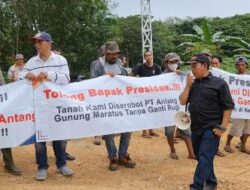 PT Antang Diduga Lakukan Penyerobotan Lahan, Warga Geruduk Tambang dan Mengadu ke Presiden