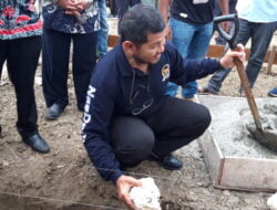 Polotikus NasDem Papua Lakukan Peletakan Batu Pertama Pembangunan Kampung Swadaya