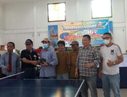 Jelang HUT ke 46, K3 Maesaan Motoling Gelar Pertandingan Tenis Meja