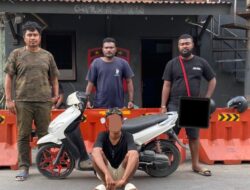 Satu Pelajar SMA Dibekuk Tim Resmob Numbay Atas Kasus Curanmor