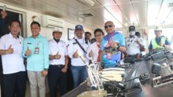 Tenaga Ahli Mensos BTM Lepas Dua Kapal Sabuk Nusantara Menuju Waropen