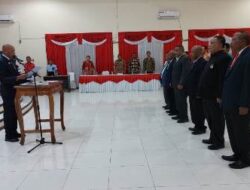 BTM Lantik Askab PSSI Kabupaten Kepulauan Yapen