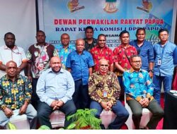Bahas Revisi Perda, Komisi I DPRP Gelar Raker Bersama BKD dan Biro Hukum Provinsi Papua