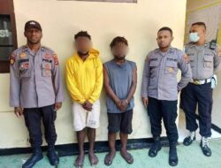 Polsek Japut Ciduk Dua Pelaku Pencurian di Kantor Kelurahan Tanjung Ria