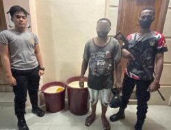 Polisi Tangkap Pembuat dan Penjual Miras Oplosan di Kotaraja